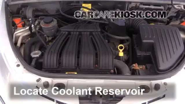 2008 Chrysler PT Cruiser Touring 2.4L 4 Cyl. Coolant (Antifreeze) Check Coolant Level
